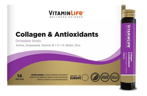 Collagen Beauty / 14 Botellas / Vitamin Life