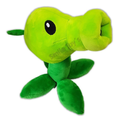 Peluche Lanza Guisantes Plantas Vs Zombies Bordado