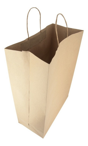 Imagem 3 de 6 de Sacolas Papel Kraft Grande - 50 Unidades - 41,5x31x15