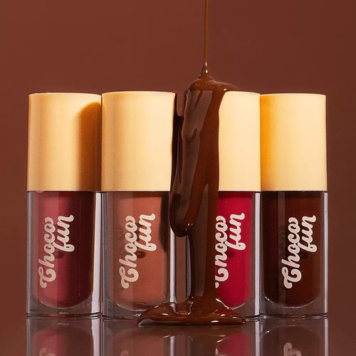 Tint Cream Ganache Choco Fun Fenzza Gloss Para Lábios Macios