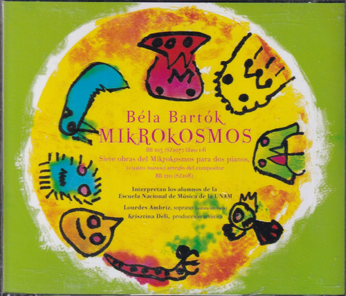 Bela Bartok Mikrokosmos: Siete Obras Del Mikrokosmos 4 Manos