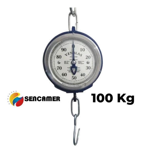 Balanza Romana Venblas Peso Colgante 100 Kg. Con Sencamer