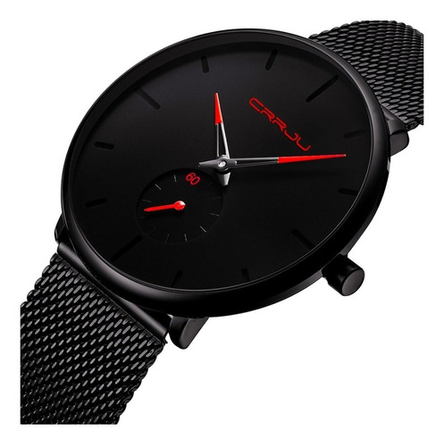 Relógio Masculino Esportivo Luxo Crrju Original Prova Dágua