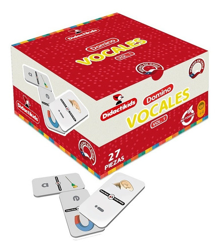 Domino De Vocales Vol 1 Didactikids