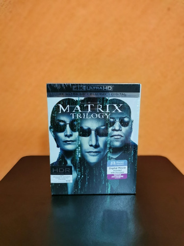 Trilogía Matrix 4k Uhd - Boxset 3 Películas Matrix