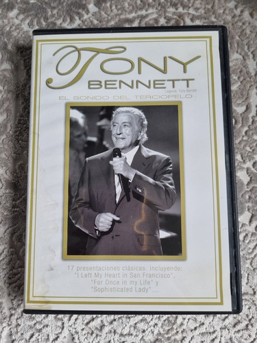 Dvd Tony Bennett 17 Presentaciones Clasicas