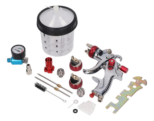 Pistola Automotriz Hvlp Con Antorcha En Aerosol Gravity Pain