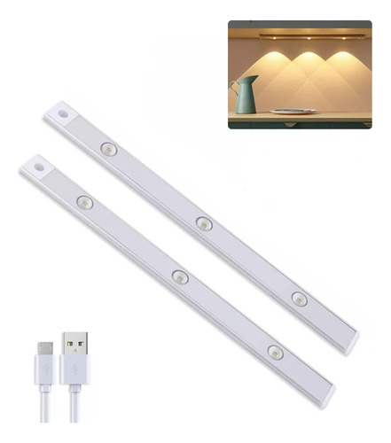 Lámpara De Pared Led Con Sensor De Movimiento Usb