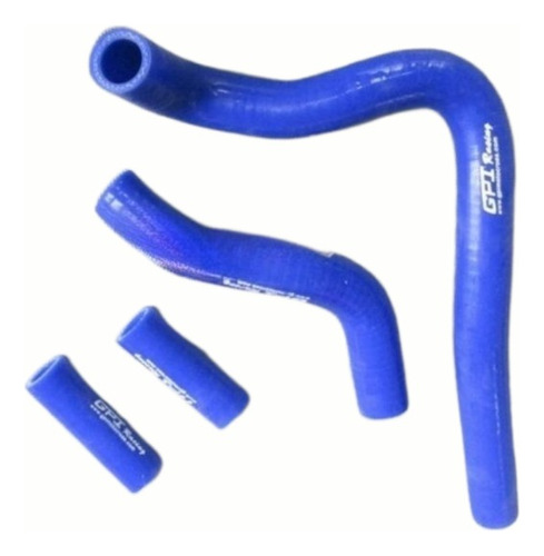 Manguera De Radiador De Silicona Azul Para Kawasaki Kx250 20