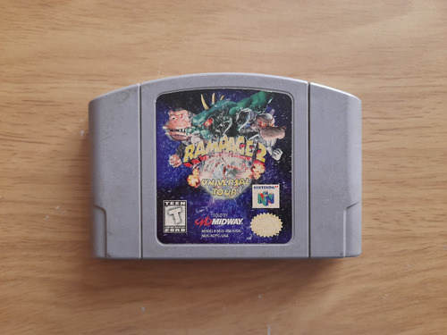 Videojuego Rampace 2 Para Nintendo 64