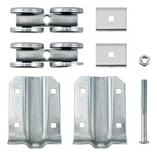 Box Rail Hanger Kit Zinc Plated 2 Set Each Rated Safe W...