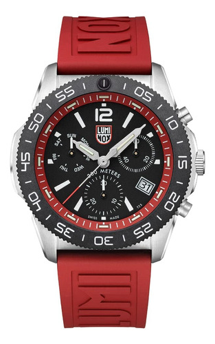 Luminox Pacific Diver Chronograph Series Green 1.732 In Relo