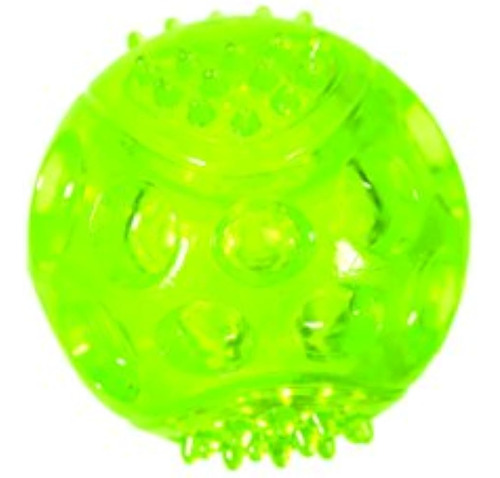 Chase 'n Chomp Durable Trp Led Light Up Fetch Ball Dog Toy, 