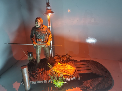 Jason Maqueta Muelle Para Figuras Escala Neca O Similares
