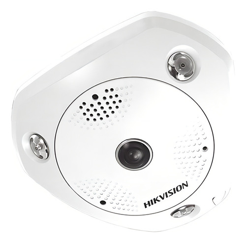 Camera Ip Fisheye Ds-2cd63c5g0-is - Hikvision Cor Branco