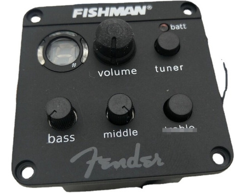 Sistema De Preamplificador Pf-original Fishman Isys Fender P