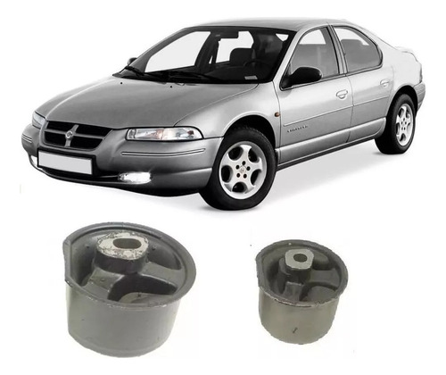 Coxim Refil Motor Stratus 2,0 2,5 Dianteiro E Traseiro 1997