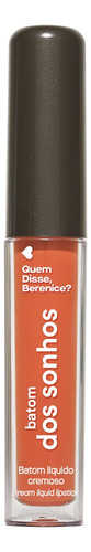 Quem Disse, Berenice? Laranja Dos Sonhos Batom Líquido Cremo Laranja