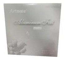 Comprar 200 Laminas Dorado A La Hoja Color Plata Foil 14x14cm