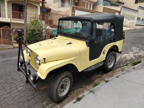 Jeep Willis 1958 Carroceria E Motor 6cc Original