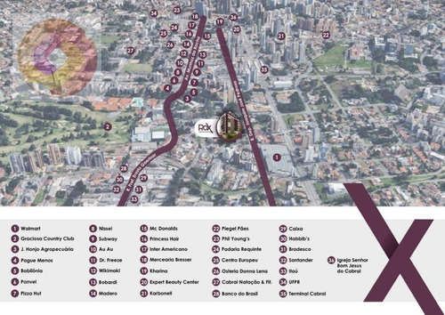 Imagem 3 de 30 de Apartamento À Venda, 85 M² Por R$ 765.922,00 - Cabral - Curitiba/pr - Ap0134