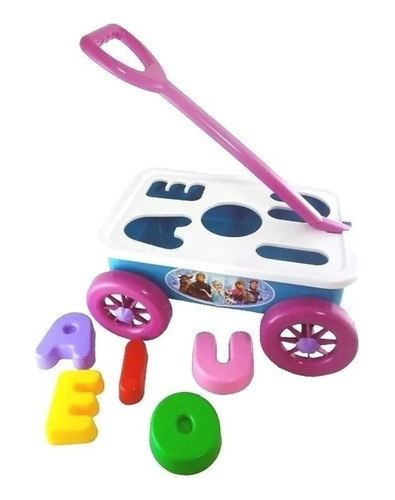Disney Princess Carro Didactico 40 X30cm-  Devoto Toys