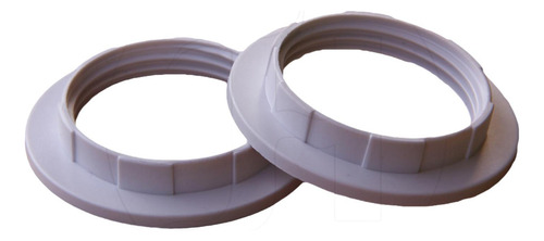 2pcs Lâmpada Tonalidade Anéis De Lâmpada De Branco
