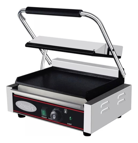 Plancha Electrica Roccia 110v Doble Industrial 