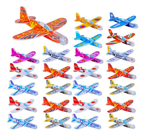 - Juguetes De Espuma Para Aviones Pequeños Lanzados A Mano,