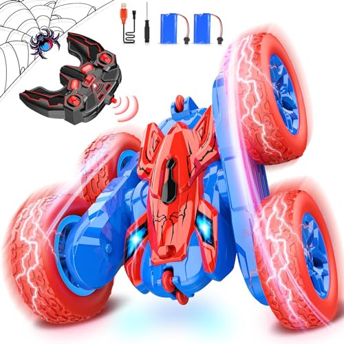 Rc Cars Toys For Boys Spider Remote Control Stunt Car O...