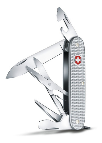 Cortaplumas Victorinox Pioneer X Alox Blanca 9 Uso 0.8231.26