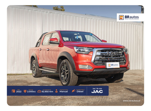 Jac T8 Dcab 4x4 2.0 Año 2022