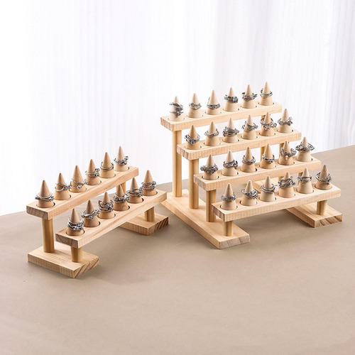 Organizador De Joyería De Anillo De 2 Nivel 21cmx9cmx8cm