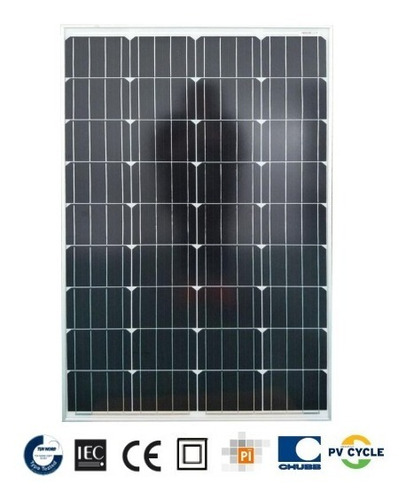 Panel Solar 100w Monocristalino 100 Watts - 12v 