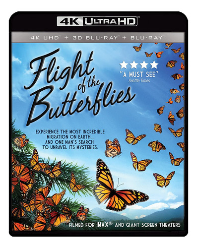 Imax: Vuelo De Las Mariposas De Blu-ray.