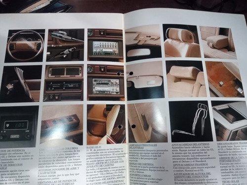 Folleto Toyota Cresssida Publicidad Años 80 Folleto Agencia (Usado)