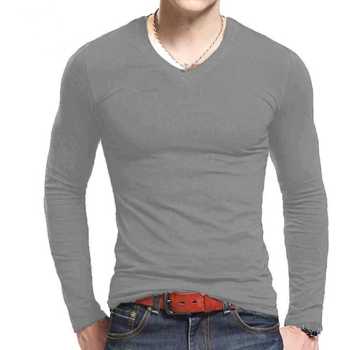 Camiseta Camisa Masculina Manga Longa Blusa Slim Fit Lycra 