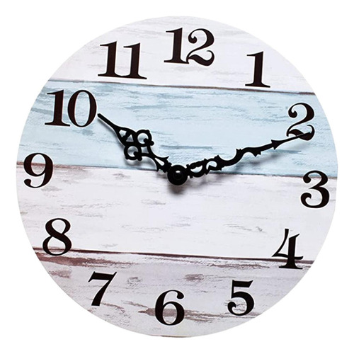 Reloj De Pared De Madera Moderno, Reloj Colgante De Pared
