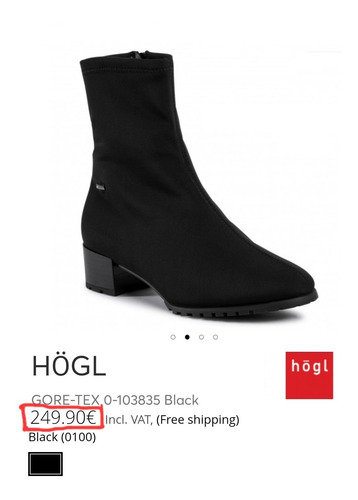 Exclusivas Botas Högl, Gore Tex, Forradas, Talla 38 (Usado)