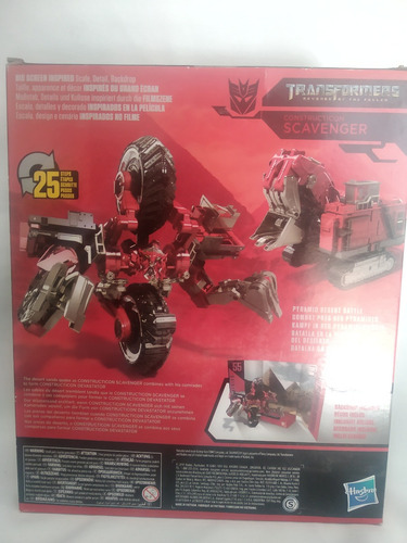Imagen 2 de 2 de Constructicon Scavenger 55 Transformers Studio Series Hasbro