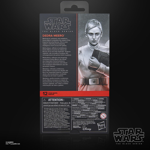 Figura De Acción Star Wars The Black Series Dedra Meero, And