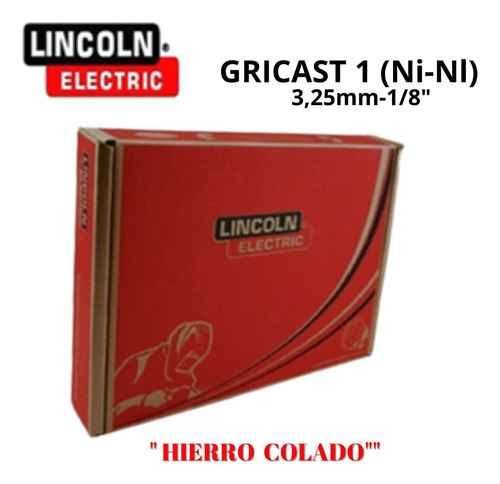 Electrodos Hierro Colado E-ni-cl Gricast 1 - 1/8 Lincoln