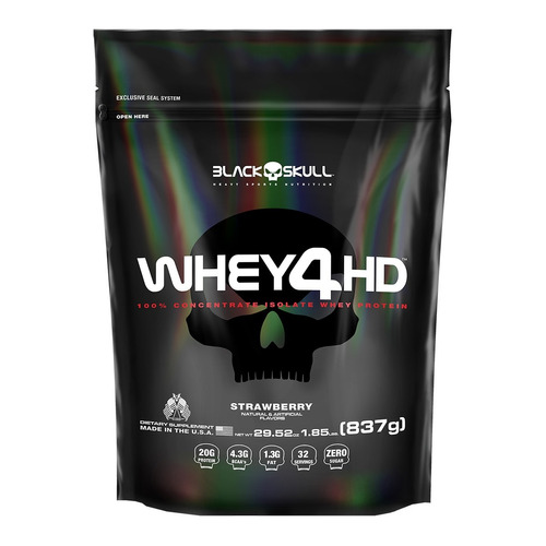 Whey 4hd Rf 837g Strawberry