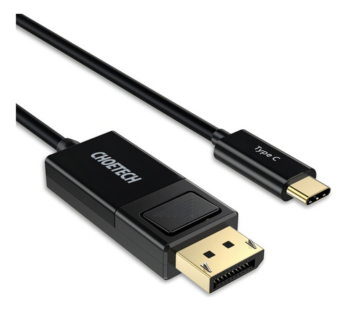 Cable Usb Tipo-c A Dp De 1.8m Color Negro