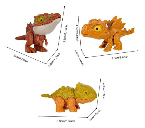 Juguete De Dinosaurio Que Muerde Los Dedos, Juguete