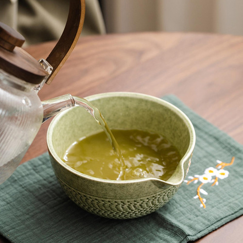 Juego De Matcha Batidor Y Soporte De Bambú Para Verde