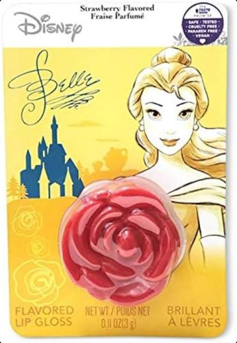 Brillo De Labios Taste Beauty Disney Belle - Sabor A Fresa