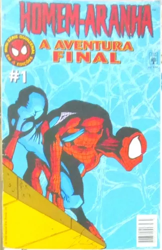 HQ Homem Aranha A Aventura Final Mini Série em 4 Edições