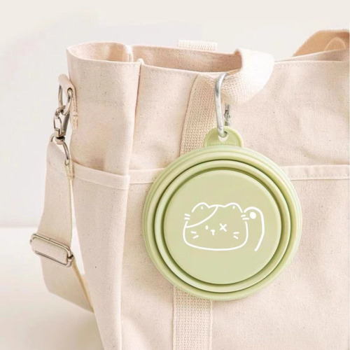Cuenco Multiusos De Silicona Para Perros, 350 Ml, Plegable