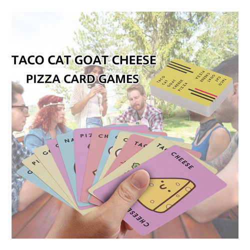 Taco Gato Goat Queso Pizza Card Games 10 Minutes Fast
